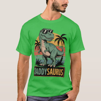 Camiseta Daddysaurus Re Dinosaur Daddy Saurus Family Matchi