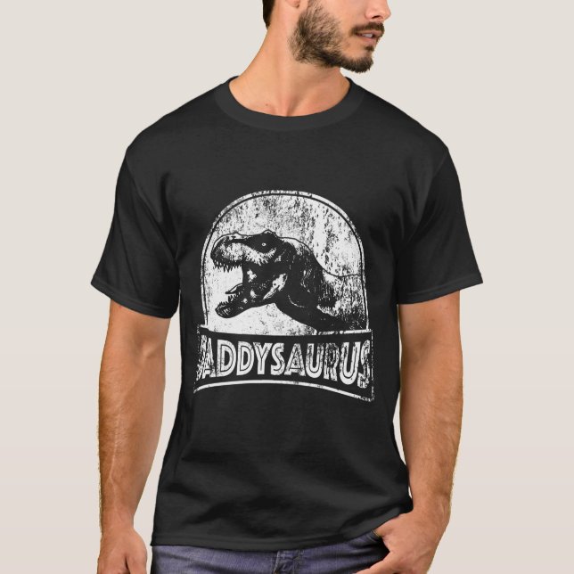 Camiseta Daddysaurus Rex (Frente)