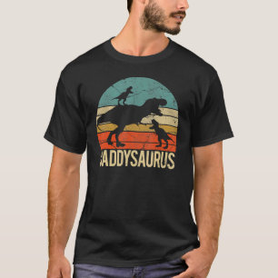 Camiseta Daddysaurus Rex Dinossaur Pai Saurus