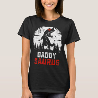 Camiseta Daddysaurus rex Dinossaur PapáSurus Matriz da Famí