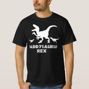 Camiseta Daddysaurus Rex - para os melhores pais e papá do