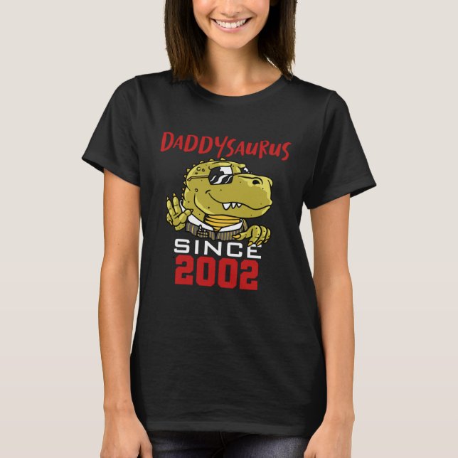 Camiseta Daddysaurus since 2002 (Frente)