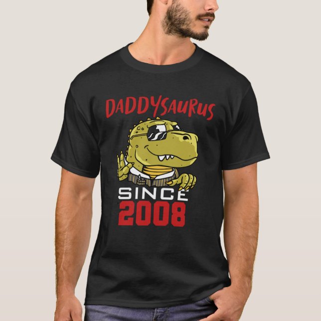 Camiseta Daddysaurus since 2008 (Frente)