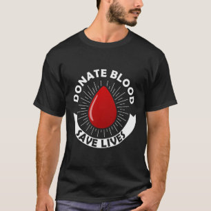 Camiseta Dádiva de Sensibilização Hemofilia Oferta para Sal