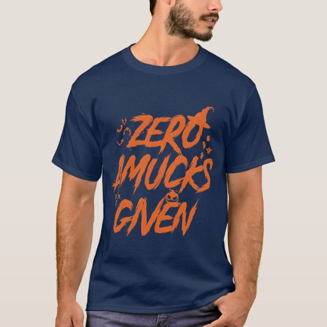 Camiseta Dado retro de Halloween assustador (Frente)