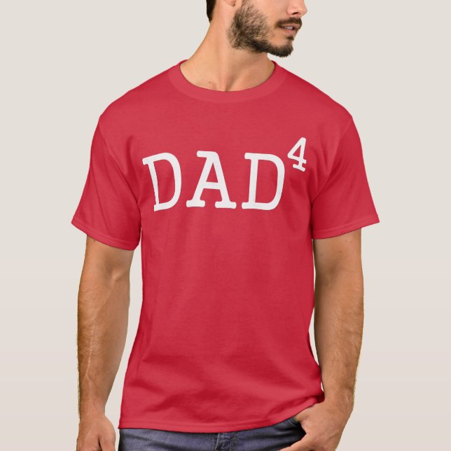 Camiseta Dadohe Quarto Poder Pai De 4 ohe 4º Poder família (Frente)