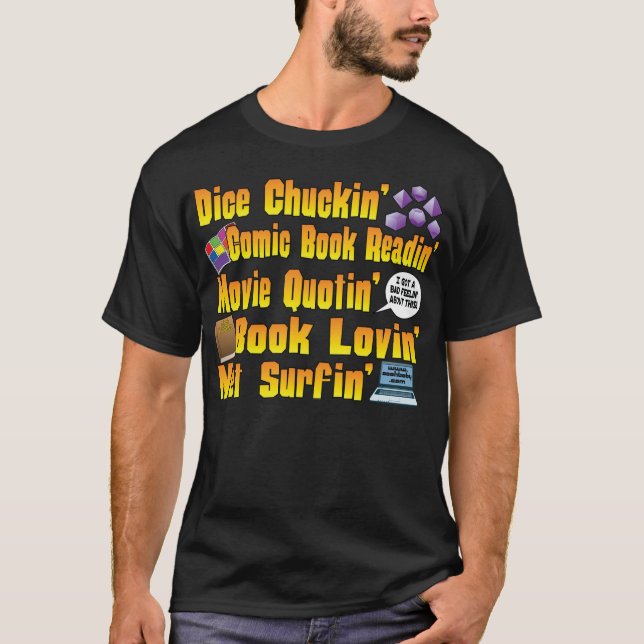 Camiseta Dados Chuckin (Frente)