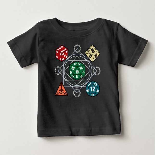 Camiseta Dados de Jogo (Frente)