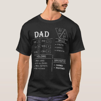 Camiseta Dados de Jogo de Interpretação de Papéis Dragão Pa
