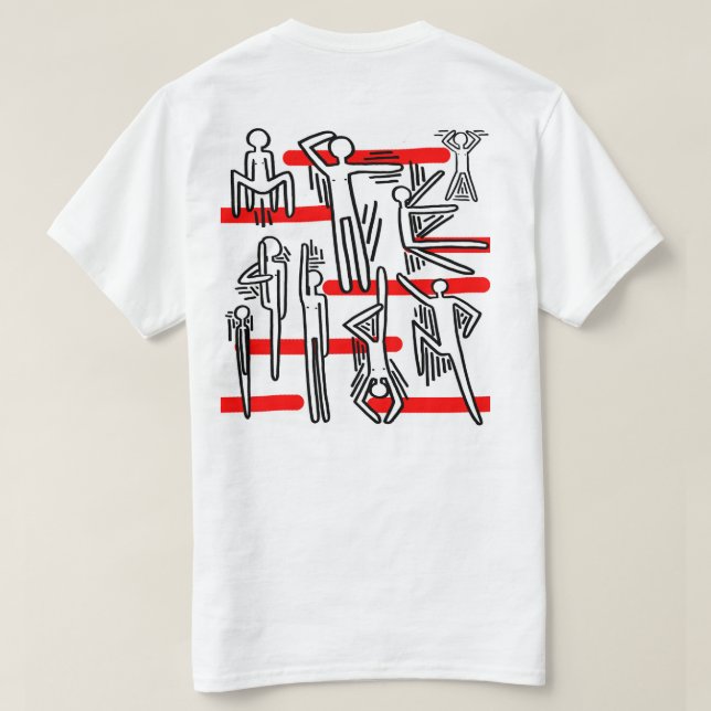 Camiseta Dados ilustrados por Unisex Maitea (Verso do Design)