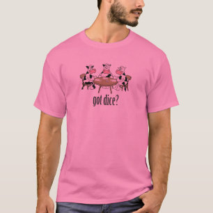 Camiseta Dados obtidos?