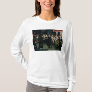 Camiseta Dados que oferecem um banquete a Francus