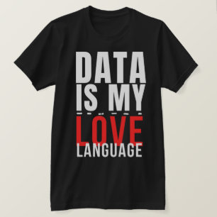 Camiseta Dados São Minha Linguagem do Amor - Divertido Cien
