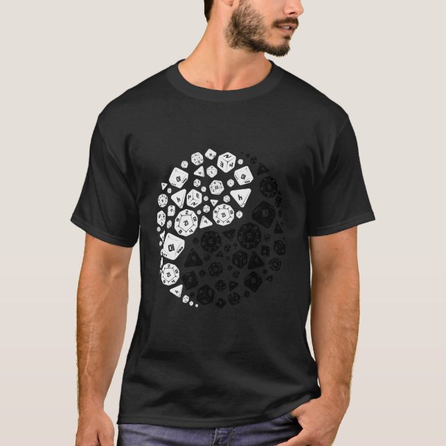 Camiseta Dados Yin Yang (Frente)