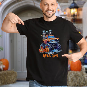 Camiseta Dads Ghoul Gang Correspondência Família Halloween
