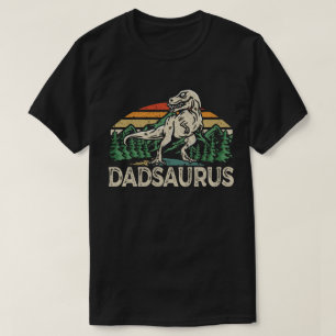 Camiseta Dadsaurus Dinosaur Papa Pai Dia de os pais Saurus