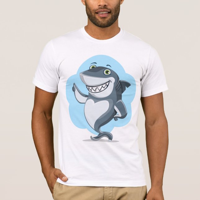 CAMISETA DADY SHARK (Frente)