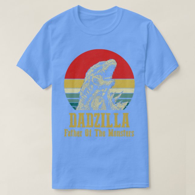 Camiseta Dadzilla Pai Dos Monstros (Frente do Design)