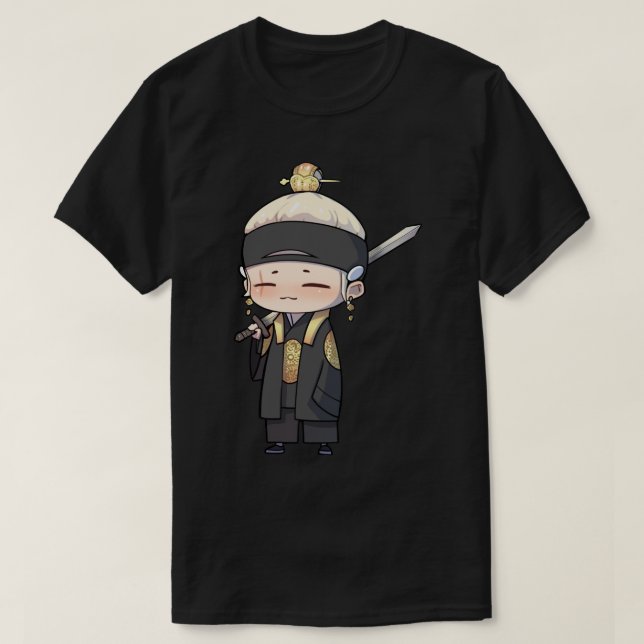 Camiseta Daechwita - AGUST D-2 chibi art Sticker.png (Frente do Design)