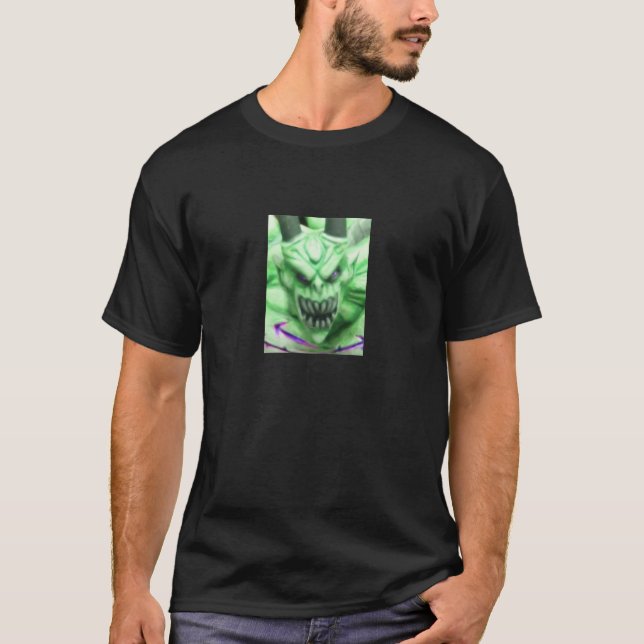Camiseta Daemon do Caos Verde (Frente)