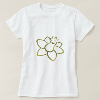 Camiseta Daffodil amarelo