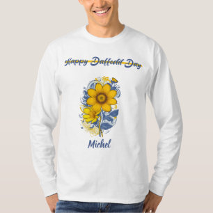 Camiseta Daffodil Day - Daffodil Cancer Awarting Flower