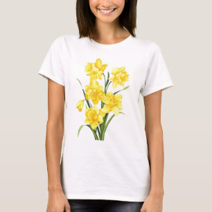 Camiseta Daffodils amarelos