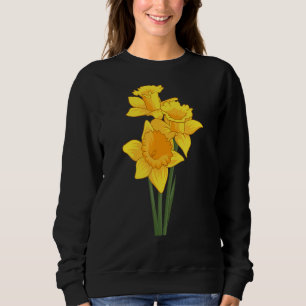 Camiseta Daffodils Flores Estilo Floral Primavera Páscoa Ga