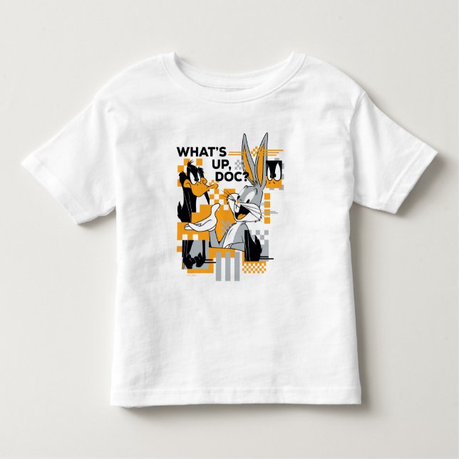 Camiseta DAFFY DUCK™ & INSETOS BUNNY™ Glitch (Frente)