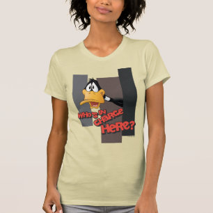 Camiseta DAFFY DUCK™ "Quem está no comando aqui"