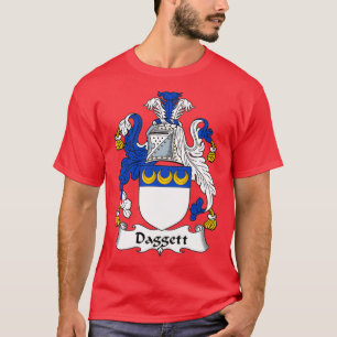Camiseta Daggett Casaco da Guarda Familiar de Armas