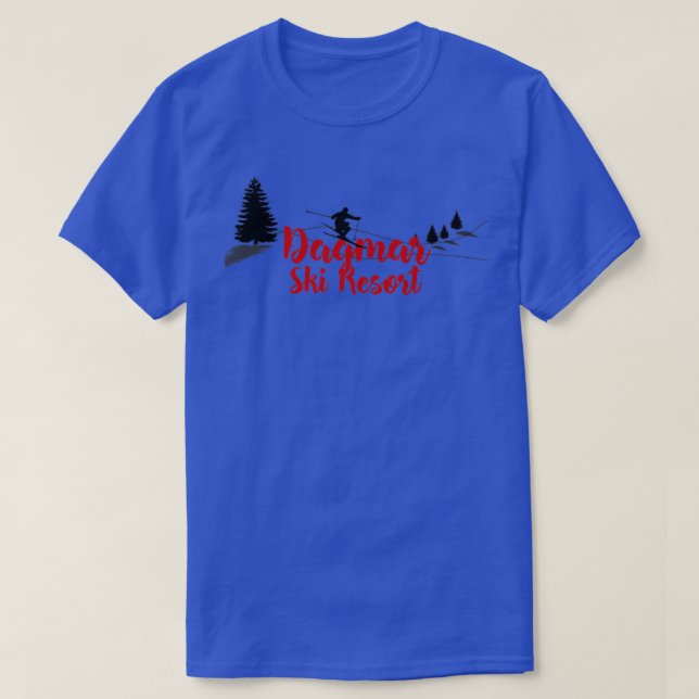 Camiseta Dagmar Ski Resort Ski Long (Frente do Design)