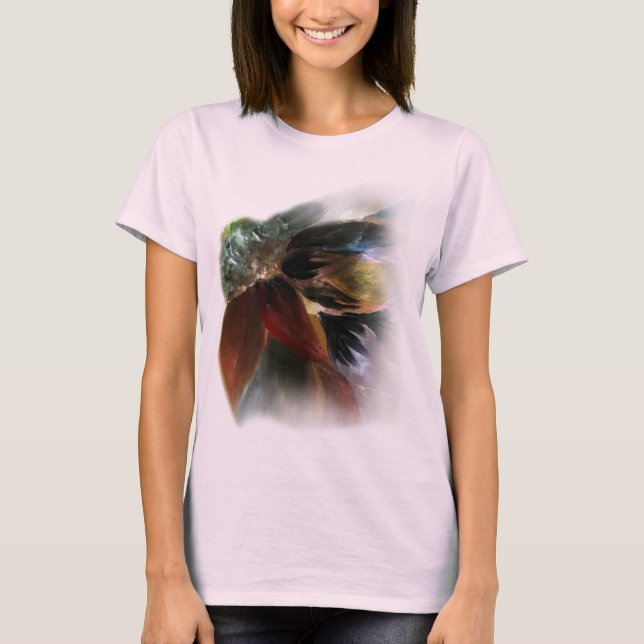 Camiseta Dahlia Floral Painting (Frente)