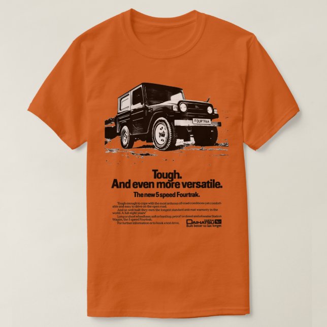 CAMISETA DAIHATSU FOURTRAK 1  (Frente do Design)