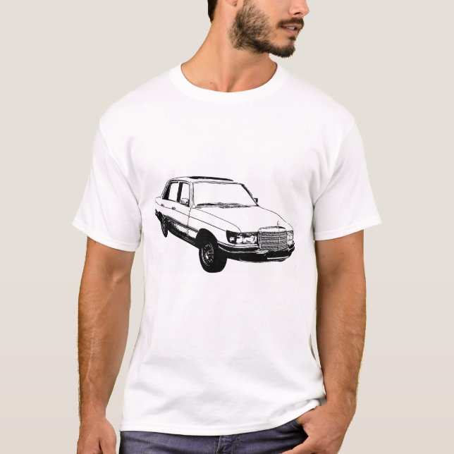 Camiseta Daimler-Benz W116 (Frente)