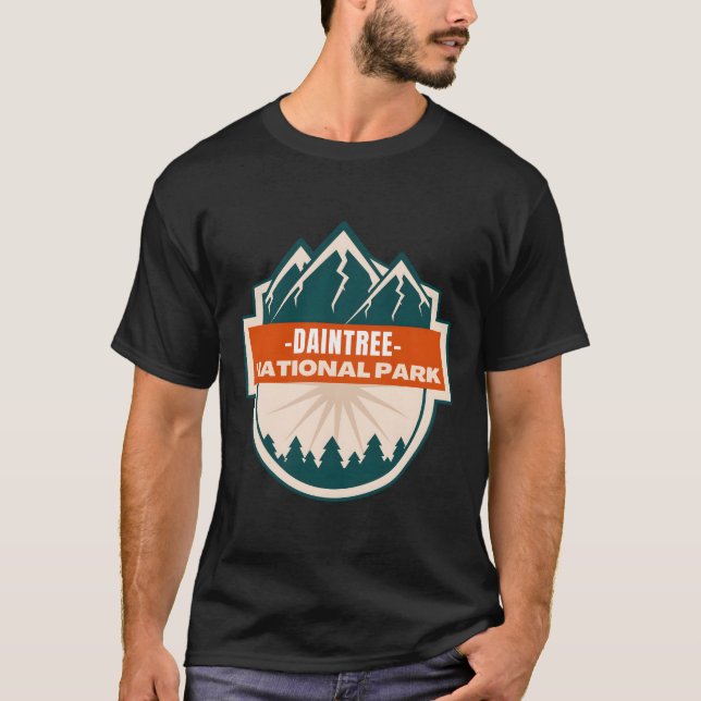 Camiseta Daintree Austrália � O Horizonte Sem Fim de Austr (Frente)