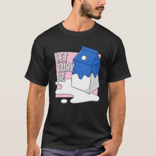 Camiseta Dairy Morre Animal Cruelty Advoga Vegan Vegan