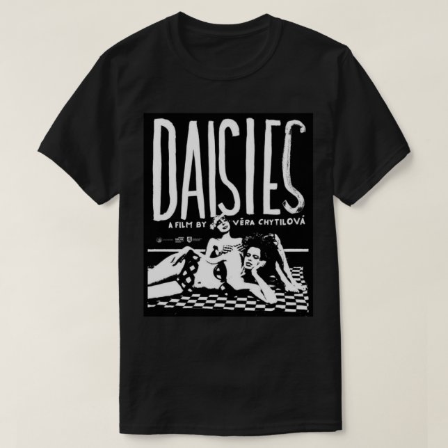 Camiseta Daisies 1966 (Frente do Design)