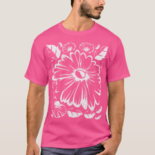 Camiseta Daisies Botânica Gardener Floral Daisy Flo
