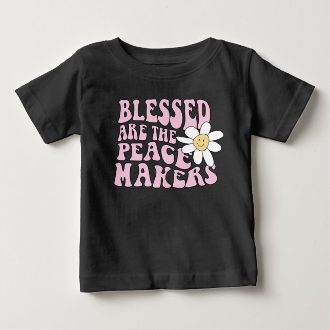 Camiseta Daisy and Peace Makers Slogan (Frente)
