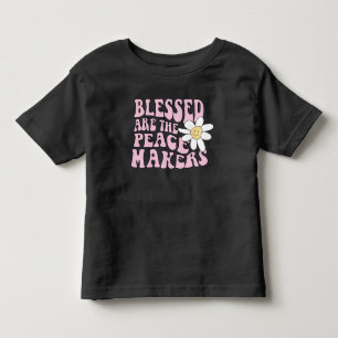 Camiseta Daisy and Peace Makers Slogan