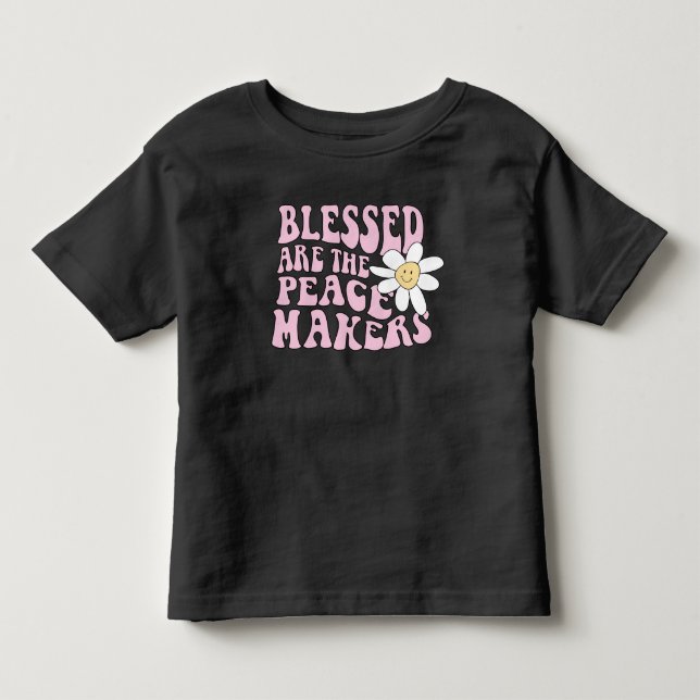 Camiseta Daisy and Peace Makers Slogan (Frente)