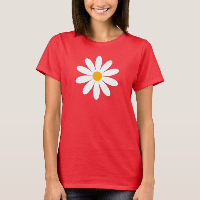 Camiseta Daisy Flower (Frente)