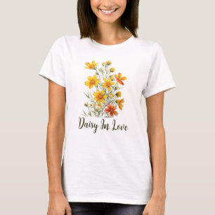Camiseta Daisy In Love Wildflower