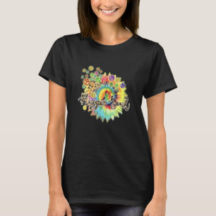 Camiseta Daisy Peace Sinal Flower
