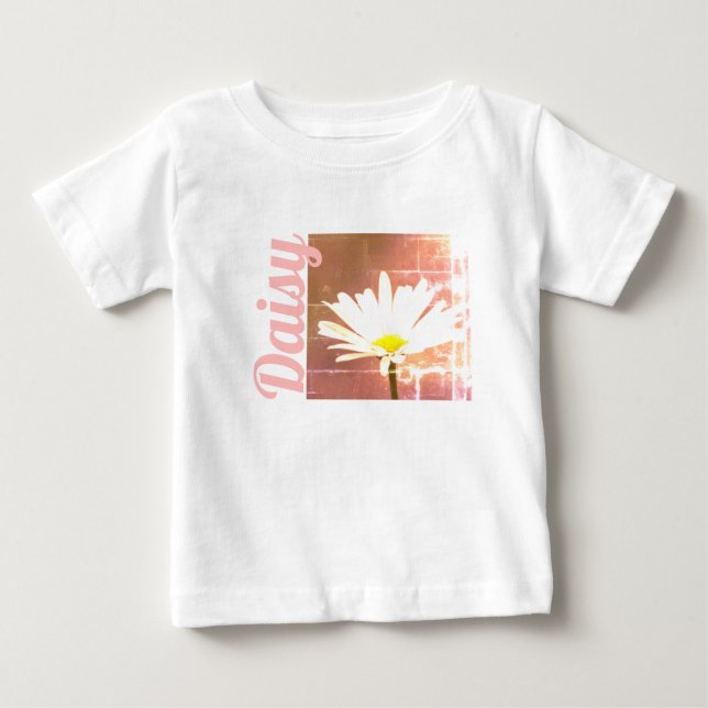 Camiseta Daisy Rosa (Frente)
