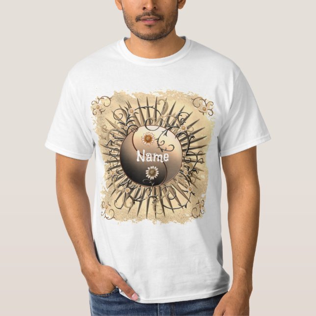 Camiseta Daisy Yin Yang  (Frente)