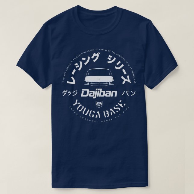 Camiseta Dajiban Racing Dodge Van (Frente do Design)