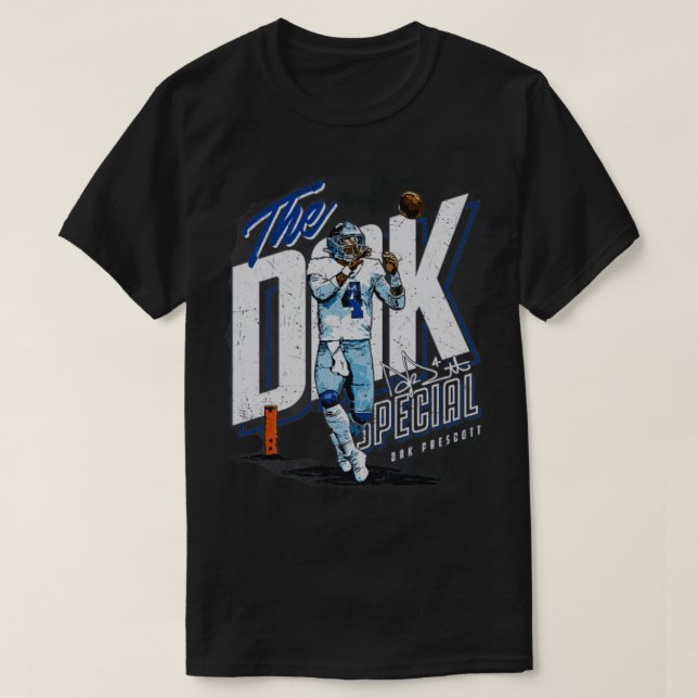 Camiseta Dak Prescott Dallas Dak Special TSirt 2 (Frente do Design)
