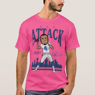 Camiseta Dak Prescott Dallas Toon